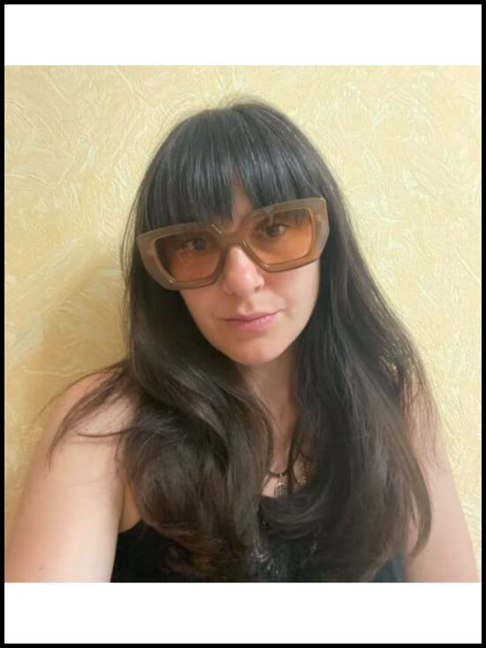 Oversized Square Sunglasses with UV400 Protection Thick Frame main image 6